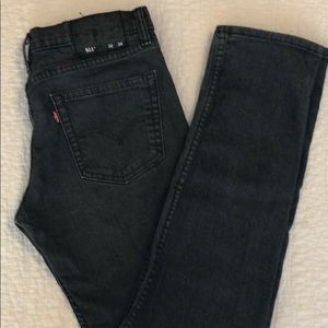 LEVIS 511 32/34 Gray Jeans